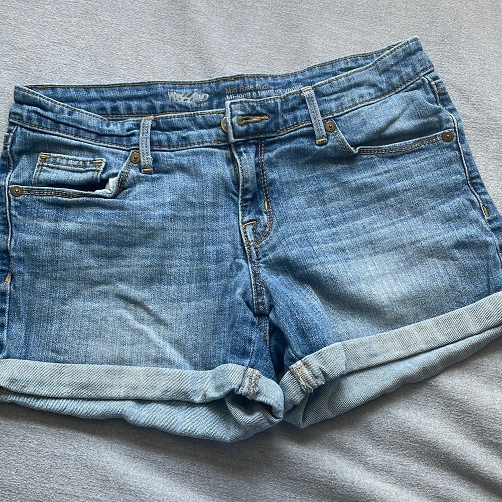 SO denim jean shorts